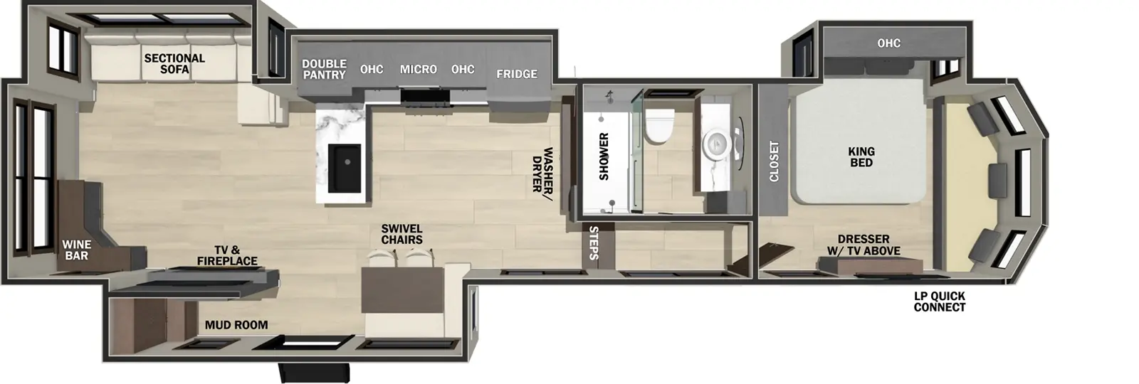 412FWC Floorplan Image